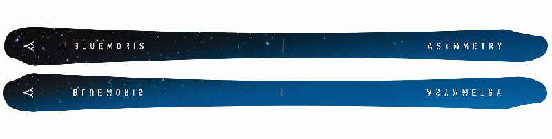 スキー Bluemoris asymmetry 旧モデル BLUE MORIS ブルーモリス 24-25 Asymmetry